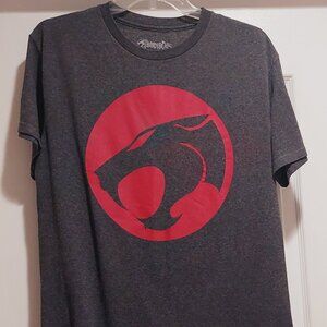 Gray Vintage Thundercat Cartoon Gray T-shirt Sz M